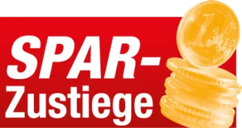 Symbol Spar-Zustiege