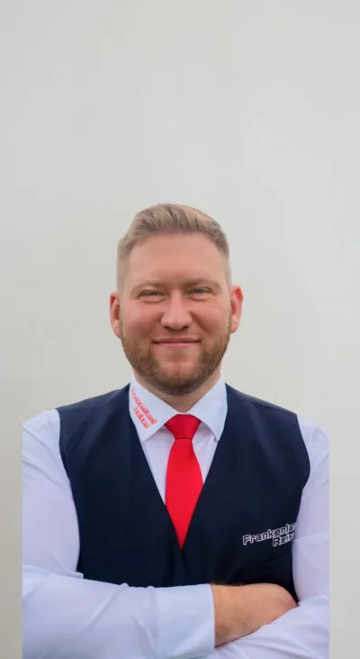Porträt von Busfahrer Lukas Langenbrunner