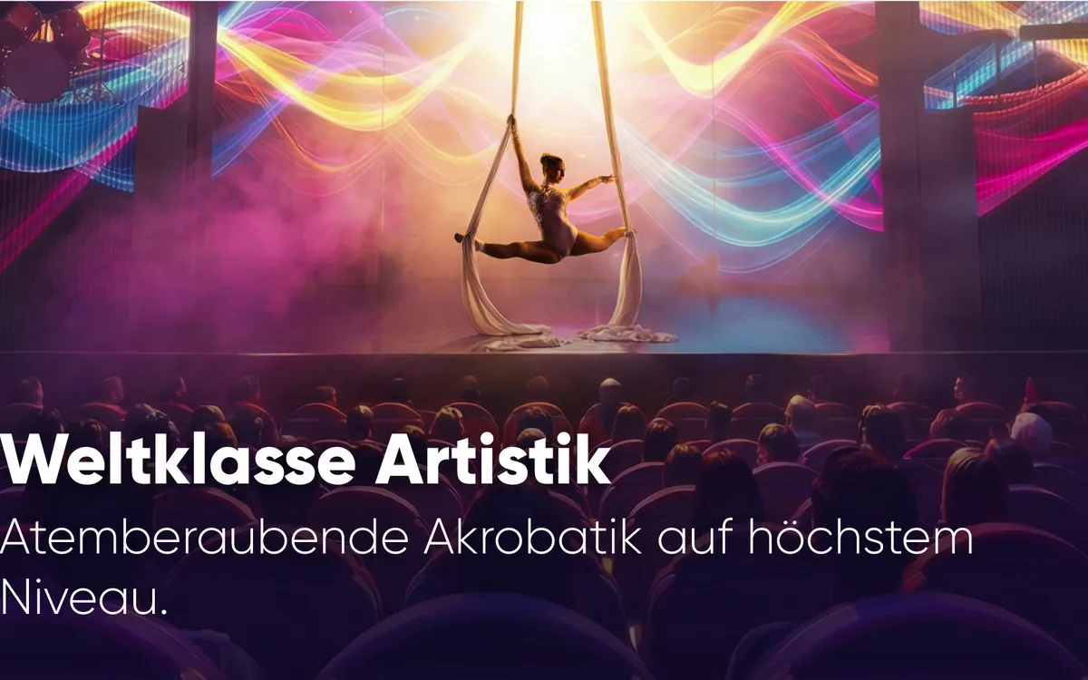 Atemberaubende Artistik in der neuen GOP-Show „GROOVE“