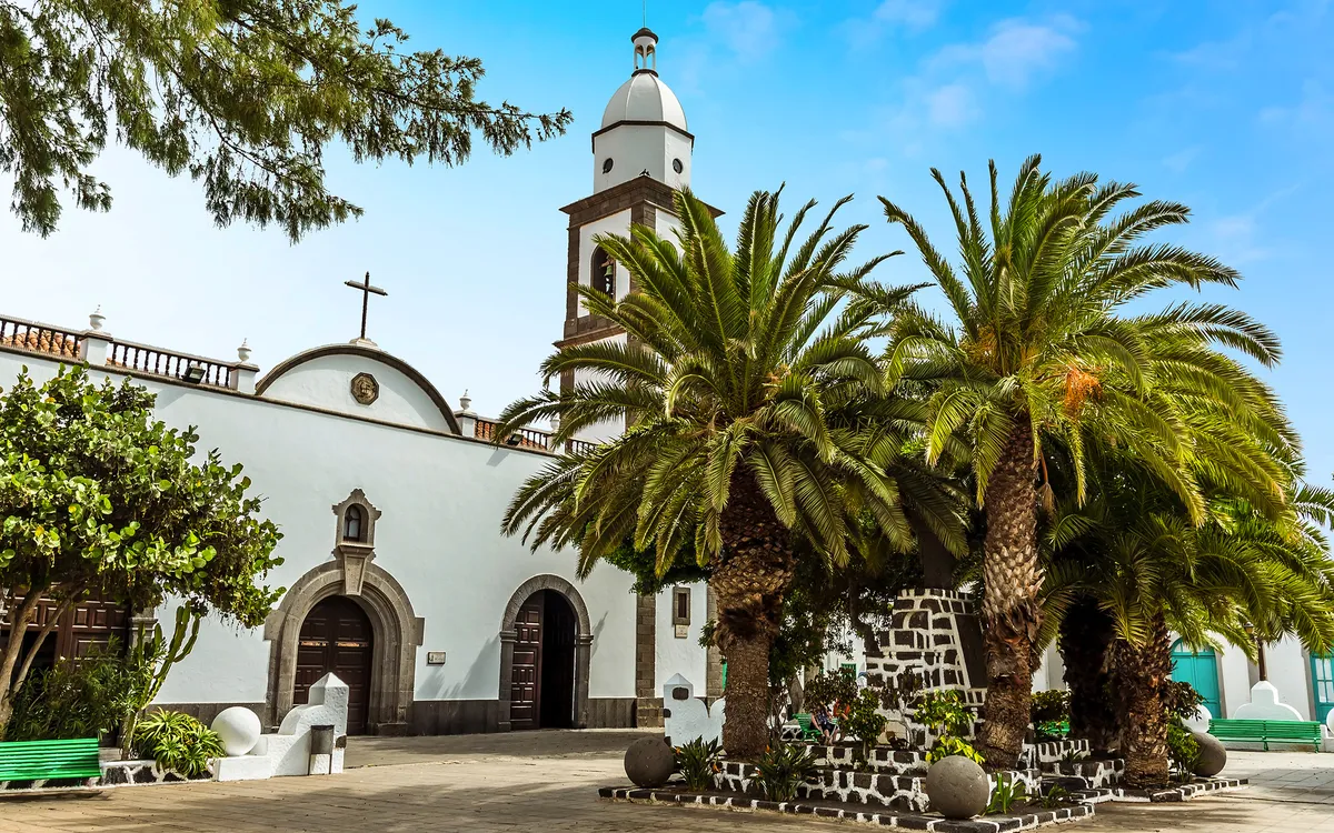 Plaza de las Palmas in Arrecife auf Lanzarote.