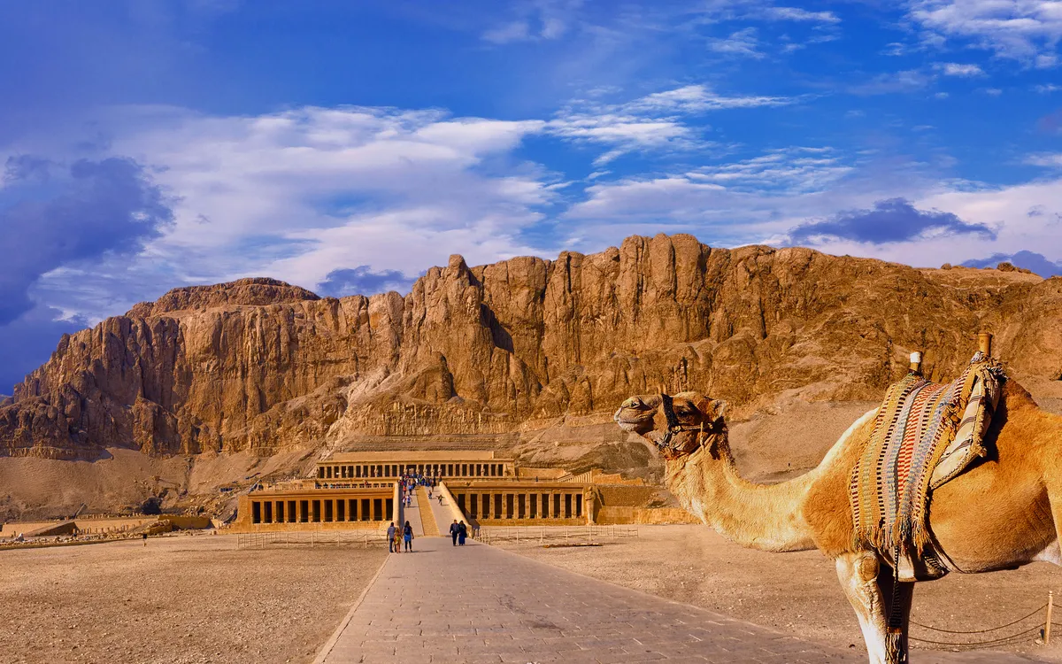 Tempel der Hatschepsut in Ägypten