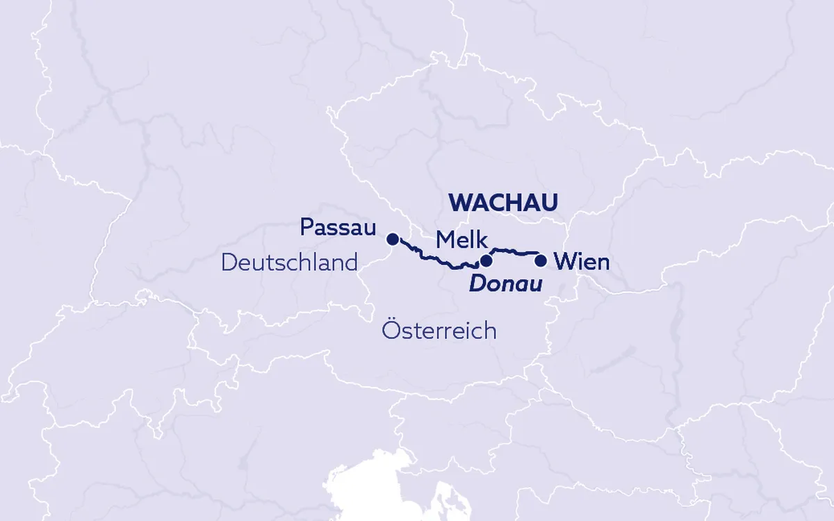 Karte: Winterauszeit auf der Donau mit nickoVISION