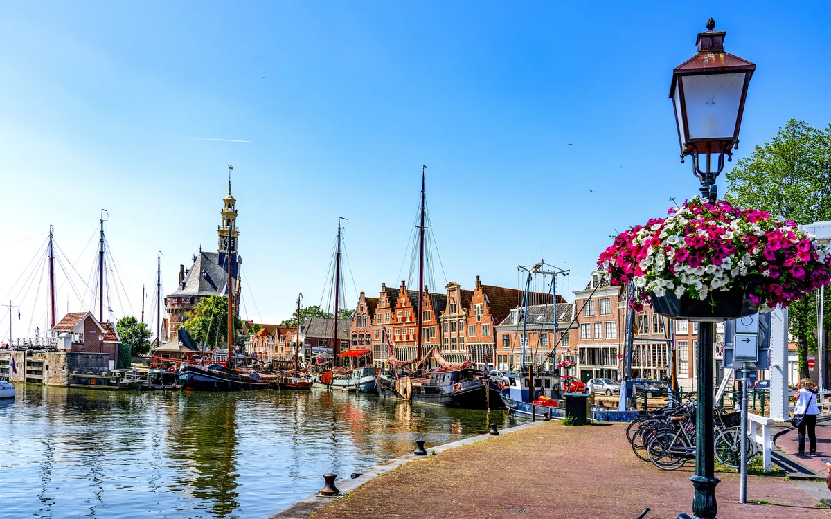 Historischer Hafen von Hoorn, Niederlande