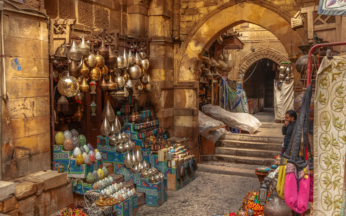 Traditionsreicher Basar Khan el-Khalili