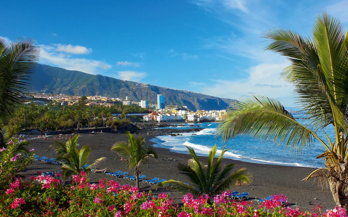 Küstenansicht von Puerto de la Cruz