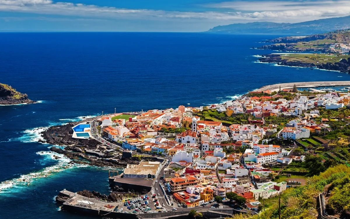 Küstenstadt Garachico auf Teneriffa