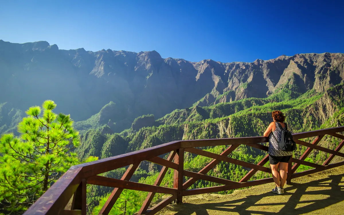 Aussichtsplattform Nationalpark Caldera de Taburiente