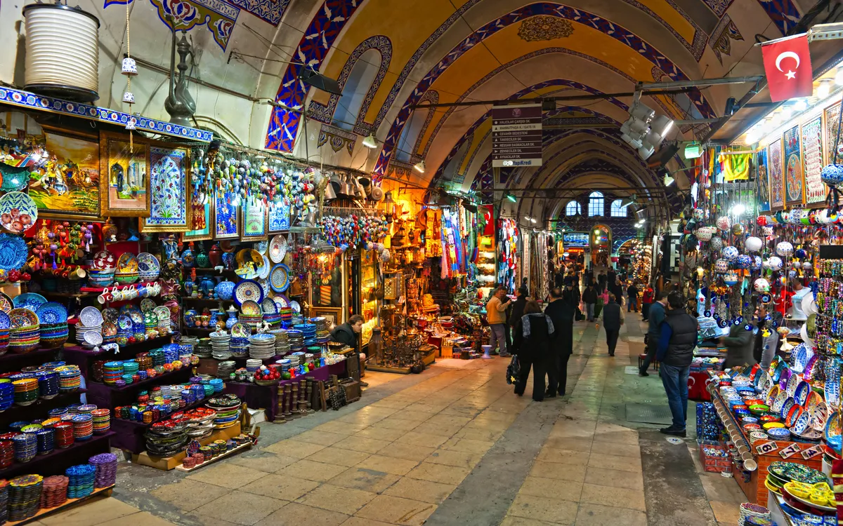 Großer Basar in Istanbul, Türkei