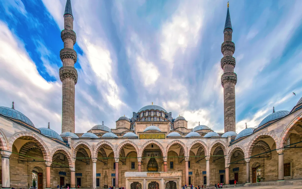 Historische Süleymaniye Moschee