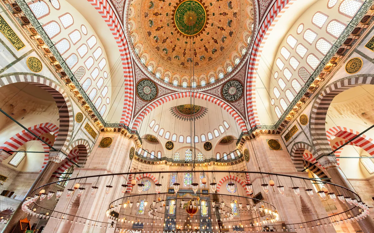 Innenansicht Süleymaniye Moschee