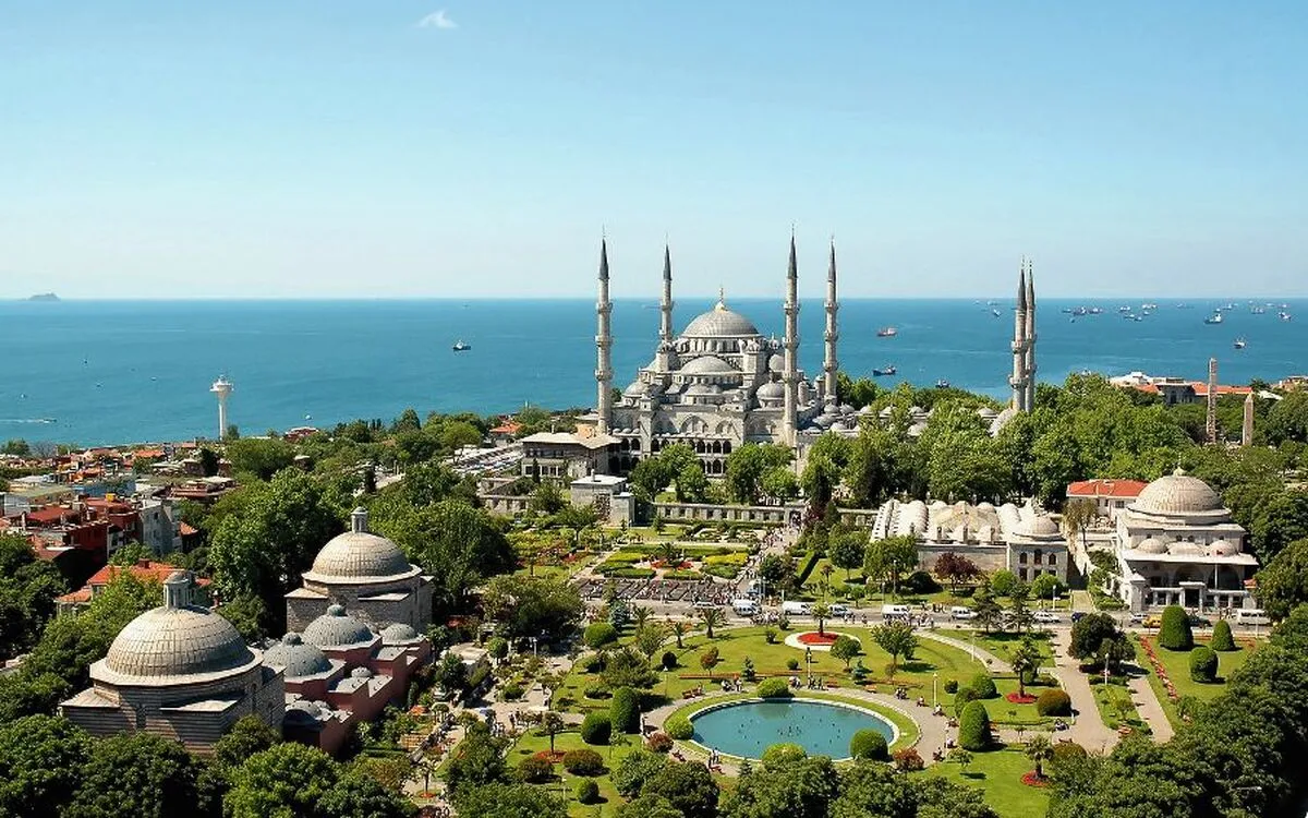 Die Blaue Moschee in Istanbul