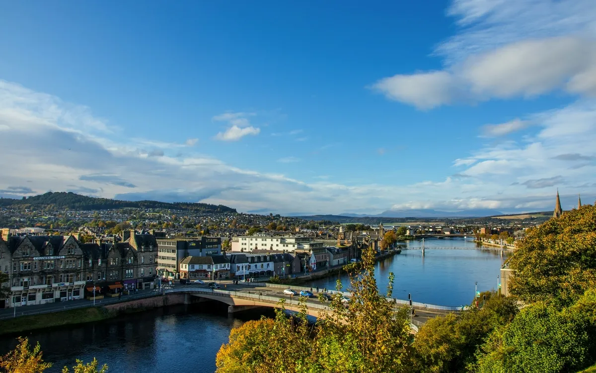 Blick auf Inverness