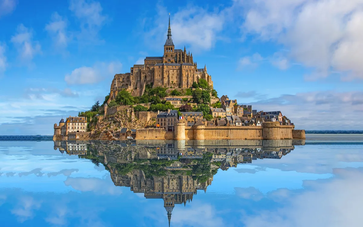 Mont Saint-Michel in der Normandie