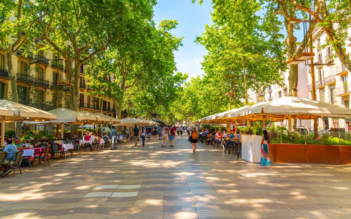 La Rambla - Barcelonas berühmteste Flaniermeile