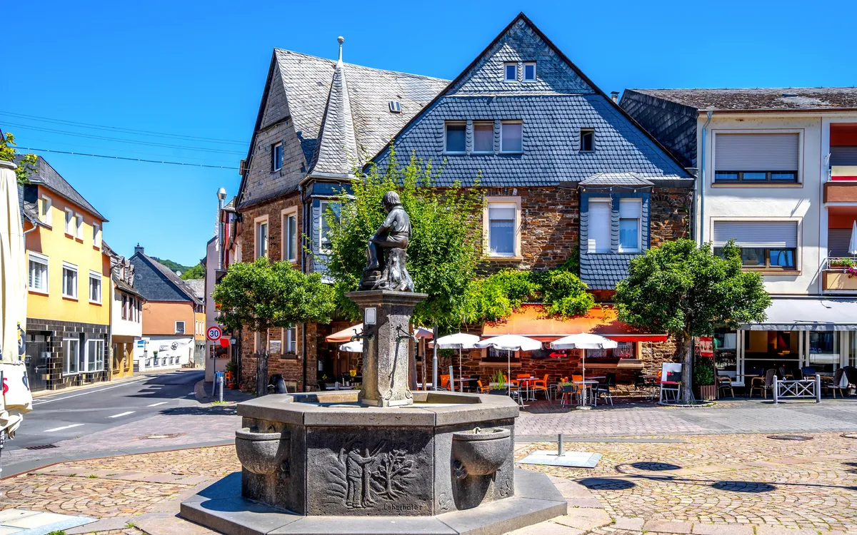 Historischer Marktplatz in Treis-Karden an der Mosel
