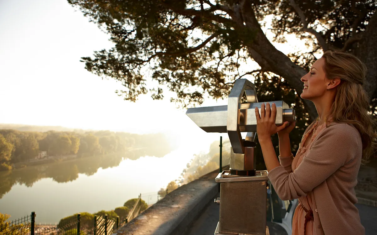 Rhône in Avignon – Flusskreuzfahrt durch Südfrankreich mit Frankenland Reisen